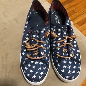 American flag sperrys